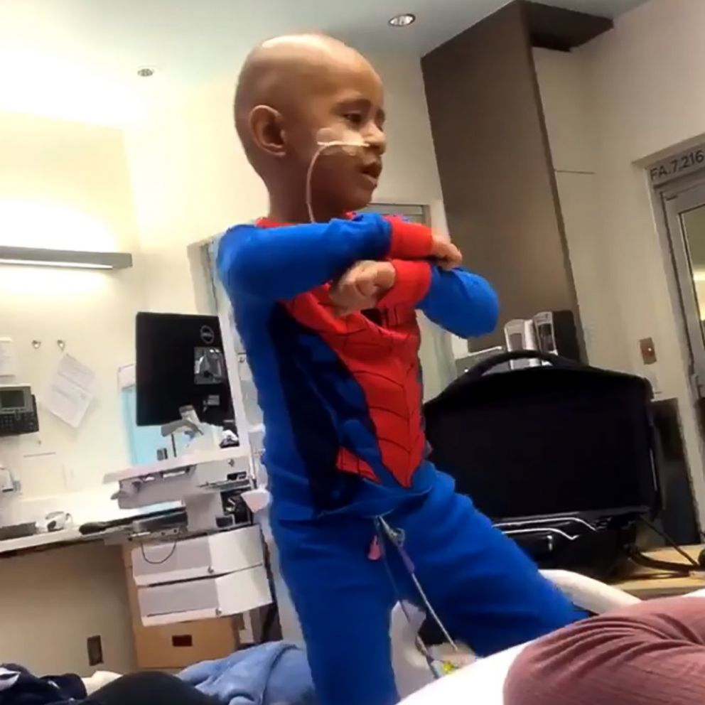 VIDEO: Boy dances his way through chemo with epic Michael Jackson moves