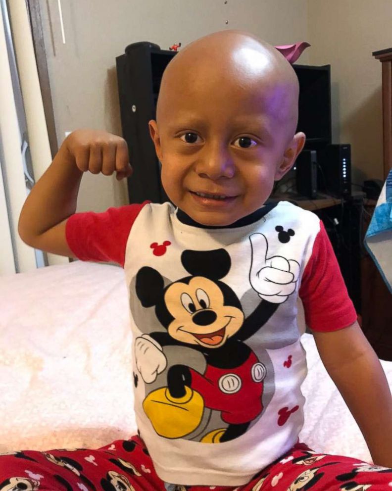 PHOTO: Solomon Haufano, 5, loves dancing to Michael Jackson as he undergoes treatment for cancer.