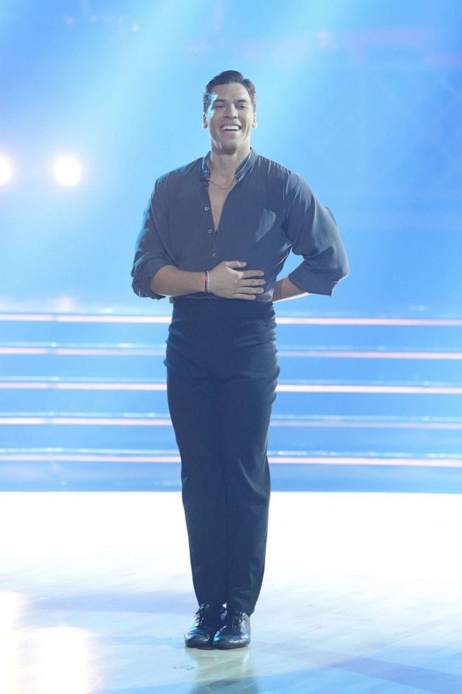 PHOTO: Joseph Baena performs during the "Stars' Stories Week: Most Memorable Year" episode of "Dancing with the Stars".