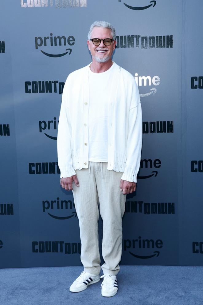 PHOTO: Eric Dane attends Prime Video's "Countdown" premiere at the Harmony Gold theatre in Los Angeles, June 18, 2025. 