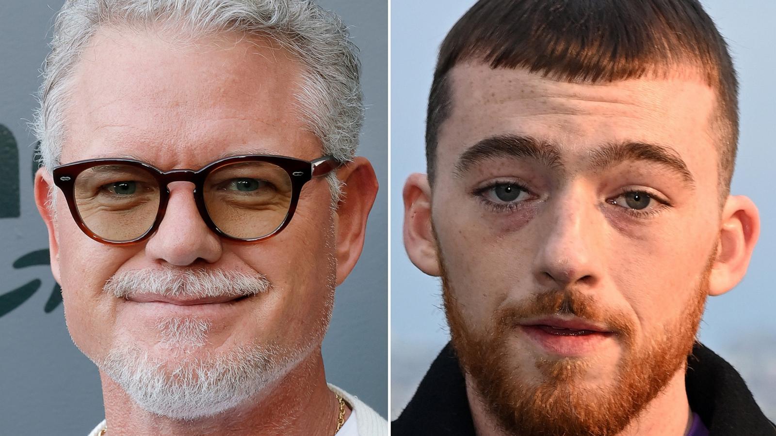 PHOTO: Eric Dane in Los Angeles, June 18, 2025 and Angus Cloud in Paris, June 23, 2022.