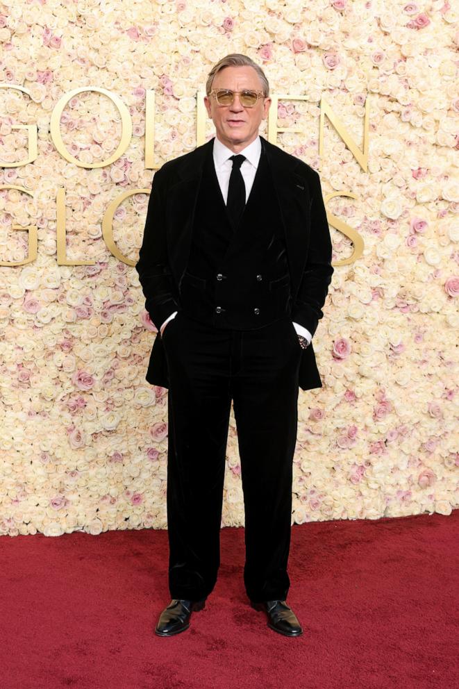 PHOTO: Daniel Craig attends the 82nd Annual Golden Globe Awards at The Beverly Hilton on Jan. 05, 2025 in Beverly Hills, Calif.