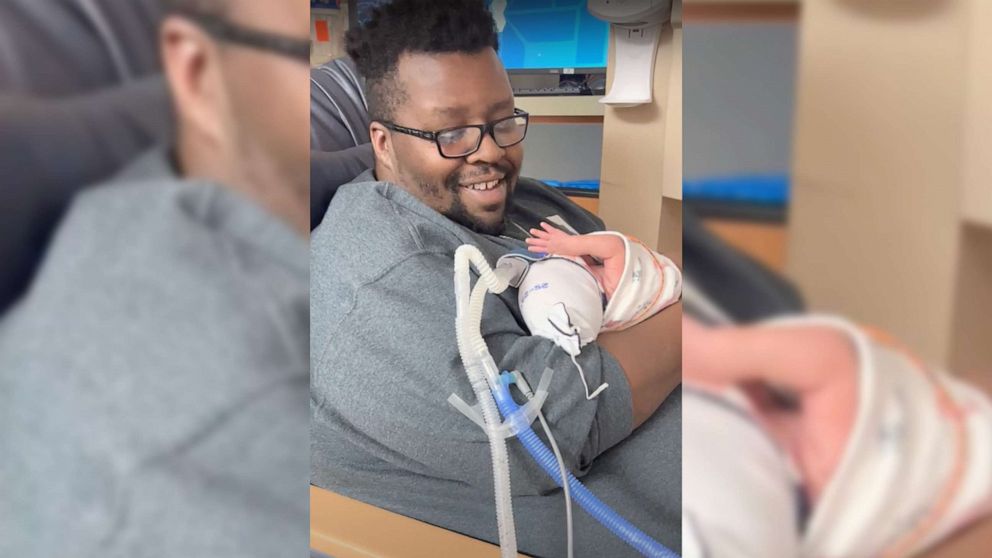 PHOTO: A video clip of Daniel Johnson singing a worship song to his son Remington has gone viral on TikTok.