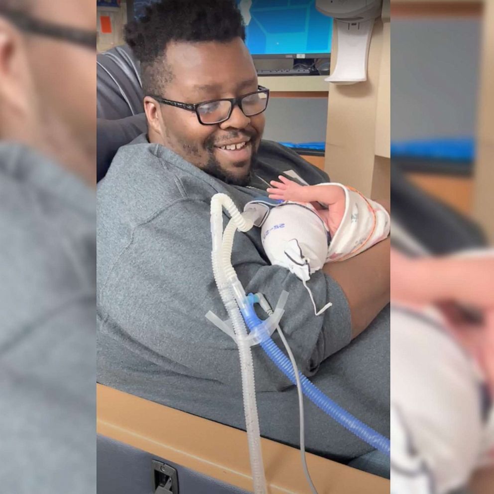 VIDEO: Video of dad singing to his newborn in the NICU goes viral