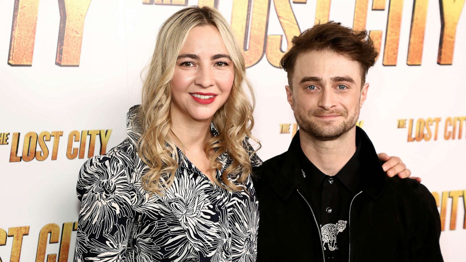 PHOTO: FILE - Erin Darke and Daniel Radcliffe attend a screening of "The Lost City" at the Whitby Hotel, March 14, 2022 in New York City.