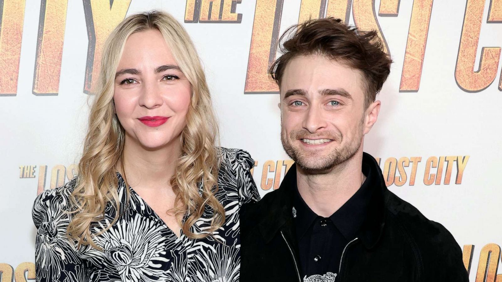 PHOTO: FILE - Erin Darke and Daniel Radcliffe attend a screening of "The Lost City" at the Whitby Hotel, March 14, 2022 in New York City.