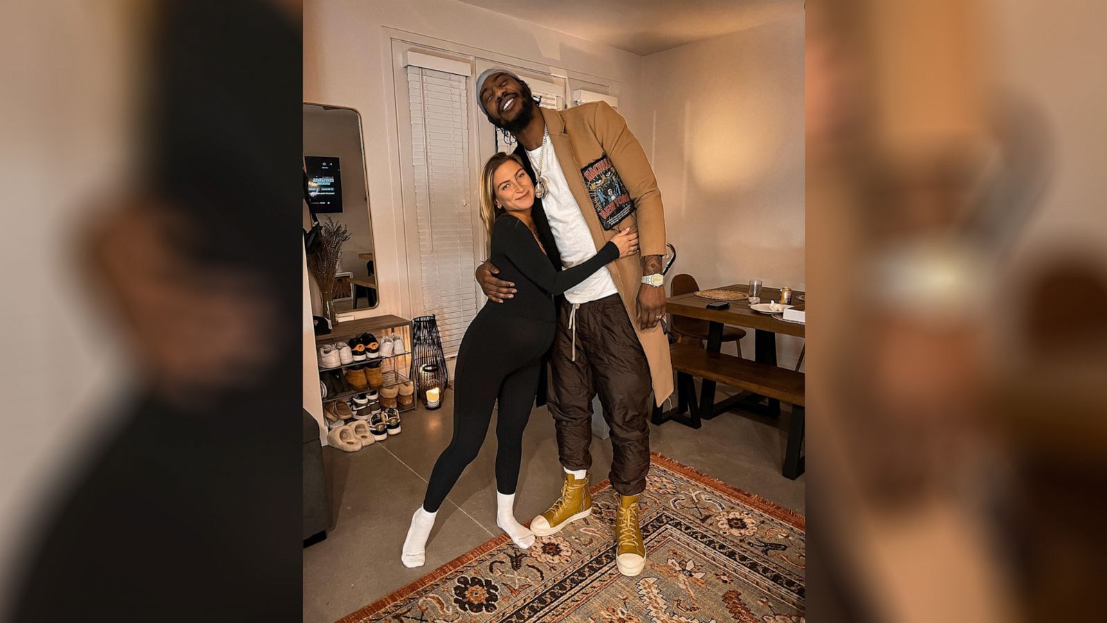 PHOTO: "Dancing With the Stars" pro Daniella Karagach reunites with basketball star Iman Shumpert in a photo Karagach shared on Instagram.