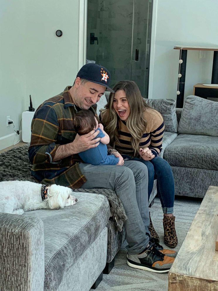 PHOTO: "Girl Meets World" star Danielle Fishel and her husband, Jensen Karp, are parents to their son, Adler Lawrence Karp.