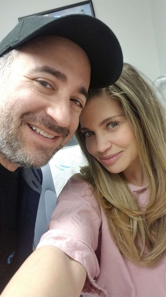 PHOTO: Danielle Fishel and her husband Jensen Karp at their son's first ultrasound.
