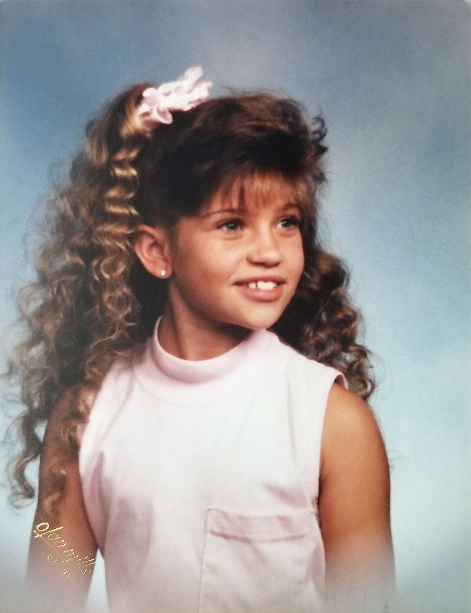 PHOTO: Danielle Fishel discovered her passion for performing in elementary school, when this photo was taken.