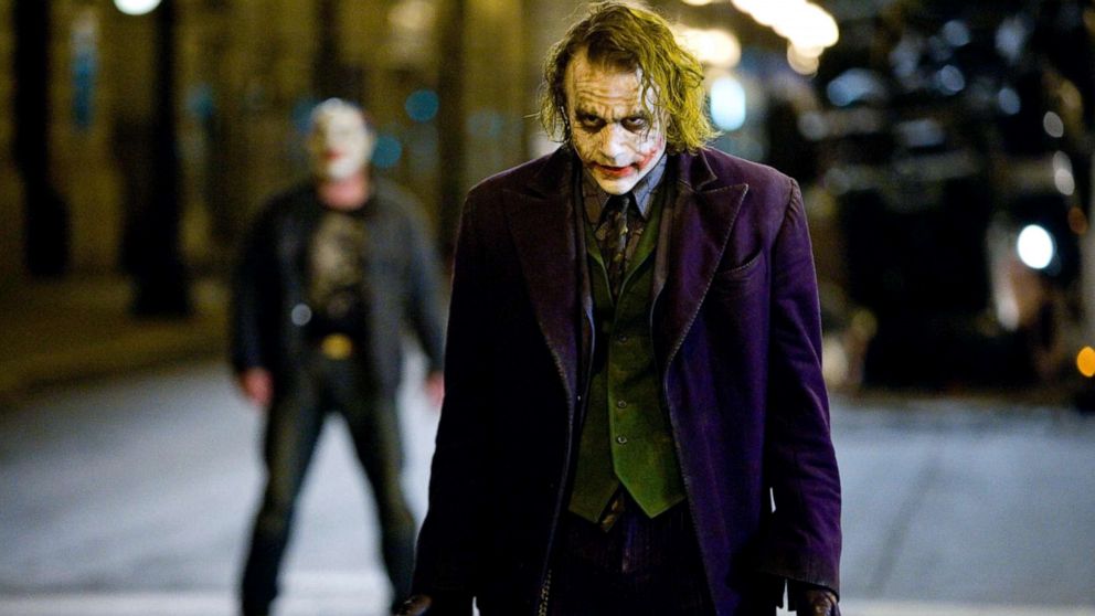 PHOTO: Heath Ledger stars as Joker in a scene from the 2008 film, "The Dark Knight."