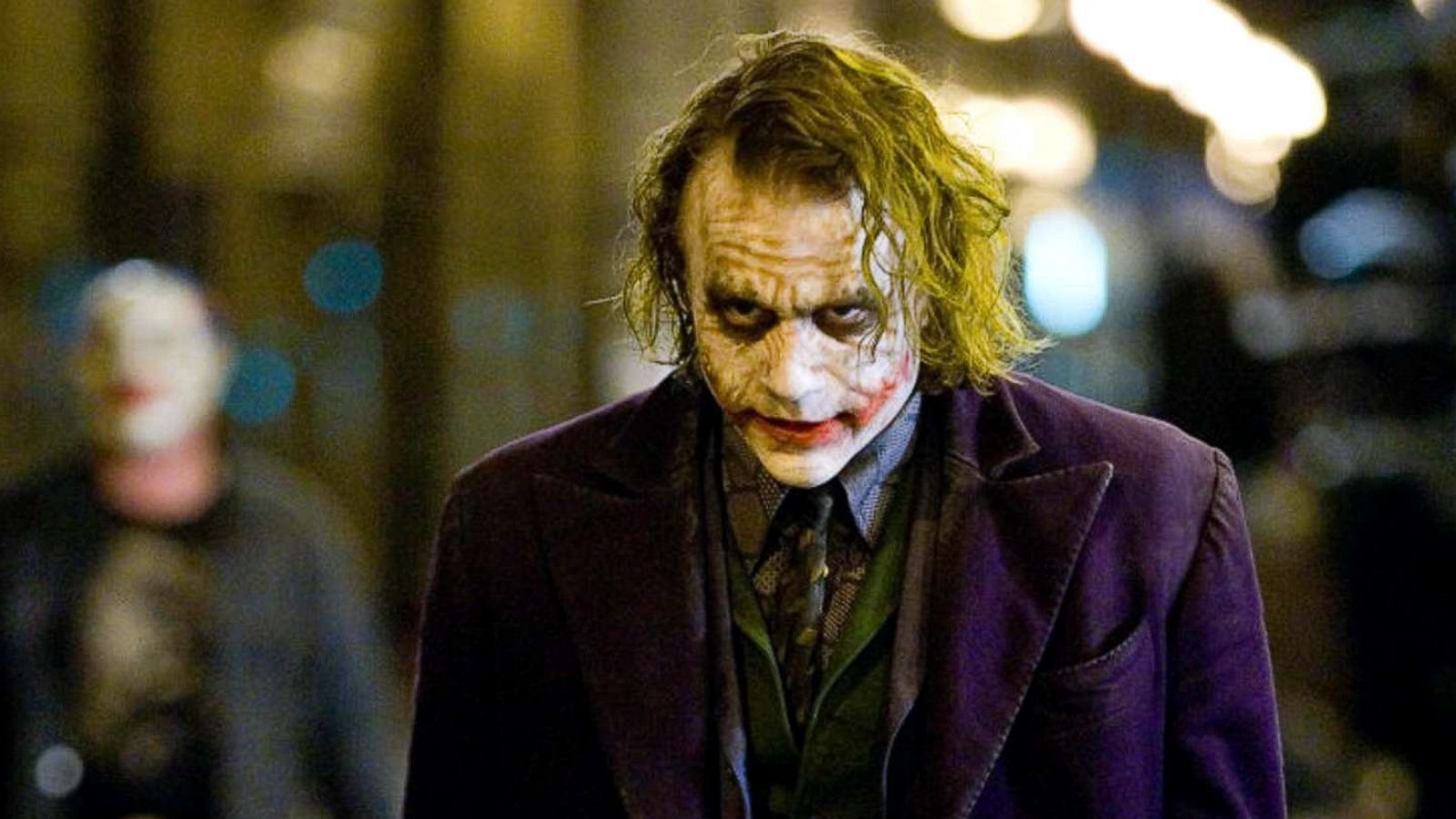 PHOTO: Heath Ledger stars as Joker in a scene from the 2008 film, "The Dark Knight."