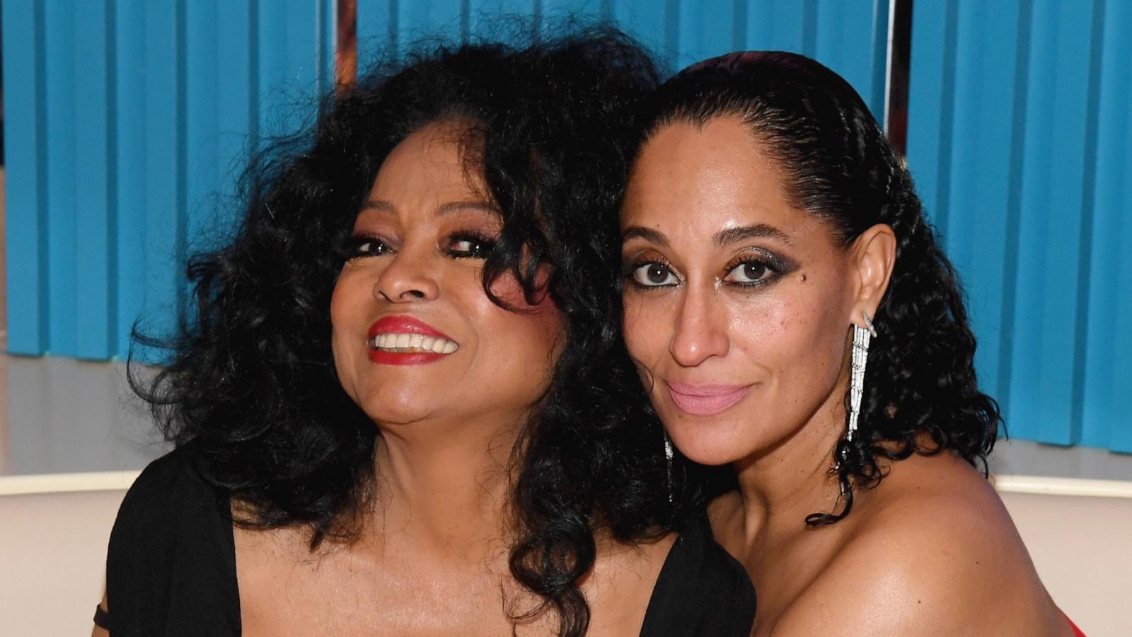 PHOTO: Diana Ross (L) and Tracee Ellis Ross attend the 2019 Vanity Fair Oscar Party hosted by Radhika Jones at Wallis Annenberg Center for the Performing Arts on Feb. 24, 2019 in Beverly Hills, Calif.