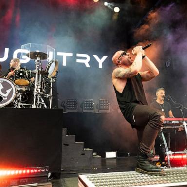 PHOTO: In this Sept. 11, 2024, file photo, Daughtry performs at Pine Knob Music Theatre in Clarkston, Michigan.