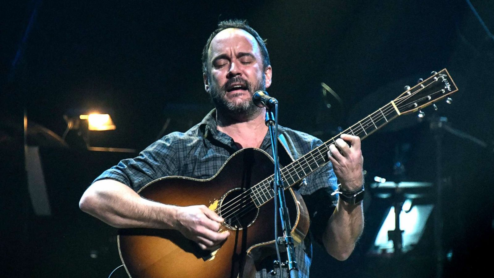 PHOTO: Dave Matthews performs during the 4th Annual Love Rocks Benefit Concert at the Beacon Theatre, March 12, 2020, in New York.