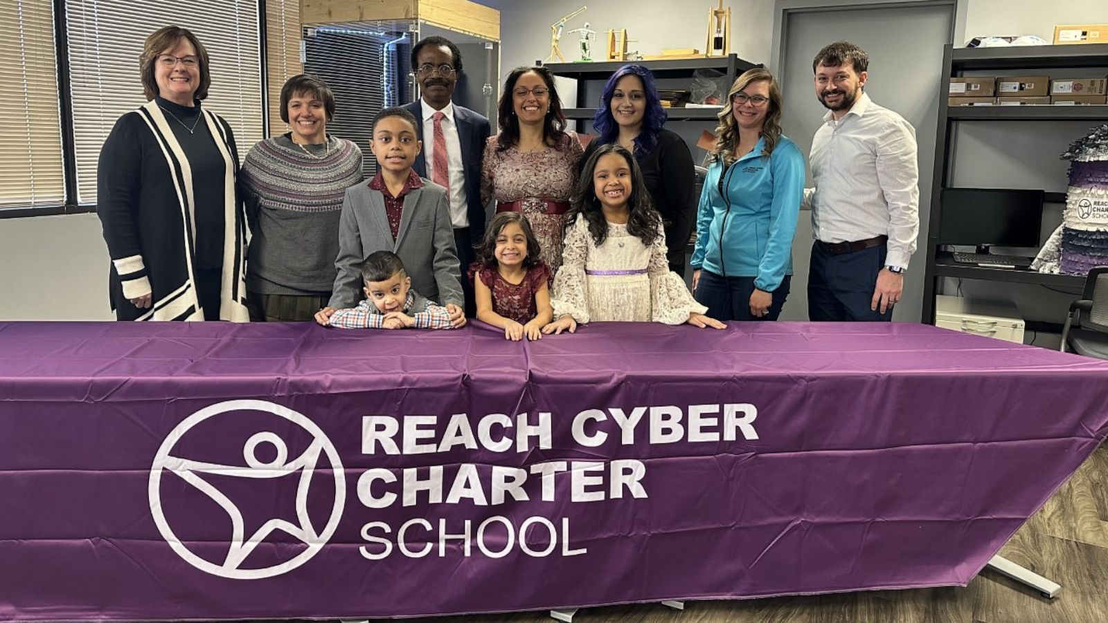 PHOTO: At 9 years old, David Balogun has become the youngest student to graduate from Reach Cyber Charter School in Harrisburg, Pennsylvania.