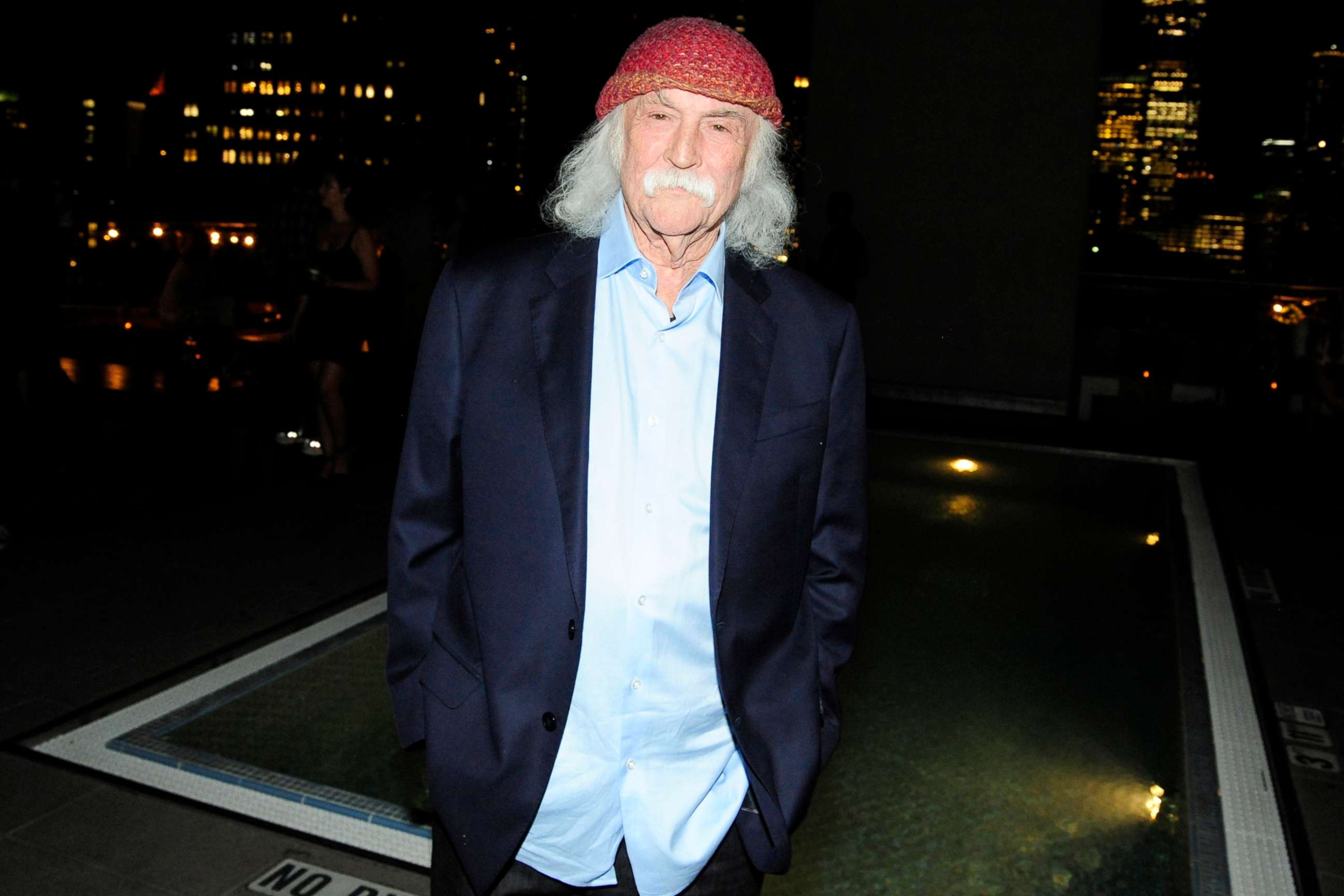 PHOTO: David Crosby attends "David Crosby: Remember My Name" at The James Hotel, July 16, 2019, in New York City.
