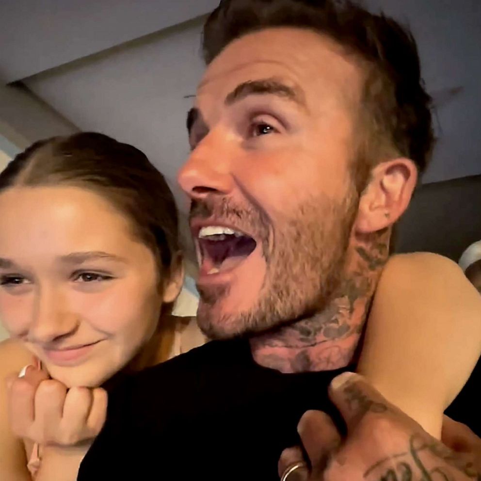 David Beckham daughter Harper tells father about her crush: See his reaction