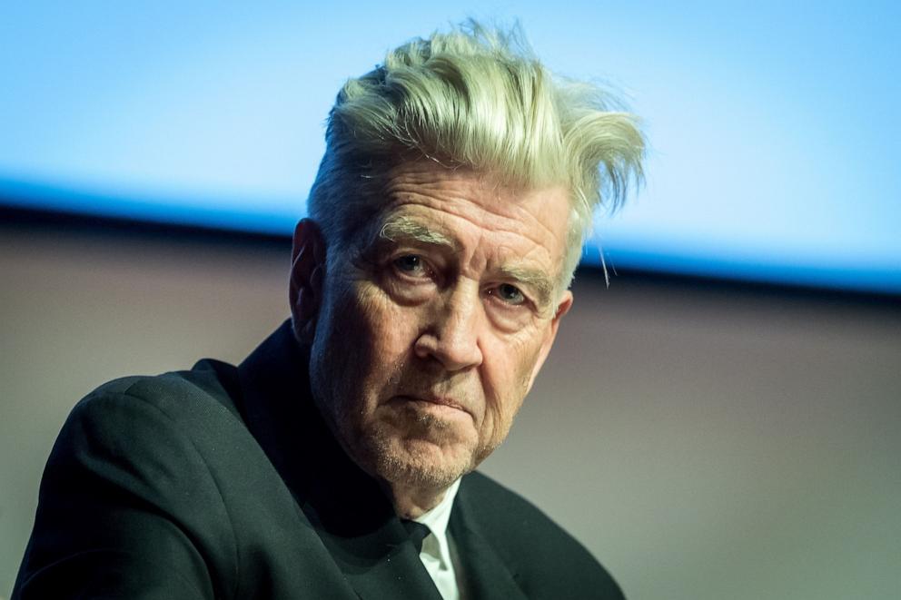 PHOTO: David Lynch attends a press conference after the screening of his movie 'Twin Peaks' during the 25th Camerimage International Film Festival 2017 in Bydgoszcz, Poland, Nov. 14, 2017.