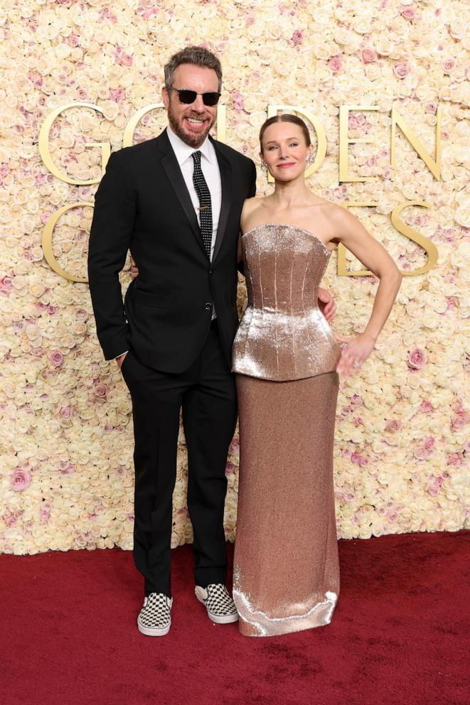 PHOTO: Dax Shepard and Kristen Bell attend the 82nd Annual Golden Globe Awards, Jan. 5, 2025, in Beverly Hills, Calif.