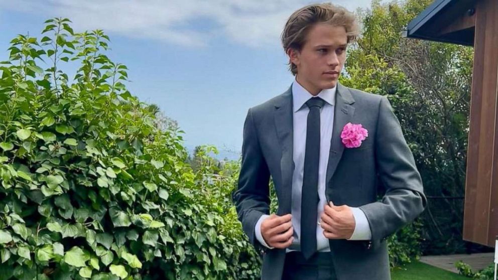 PHOTO: In this photo posted to his Instagram account, Deacon Phillippe is suited up, boutonniered, and ready for his prom. 