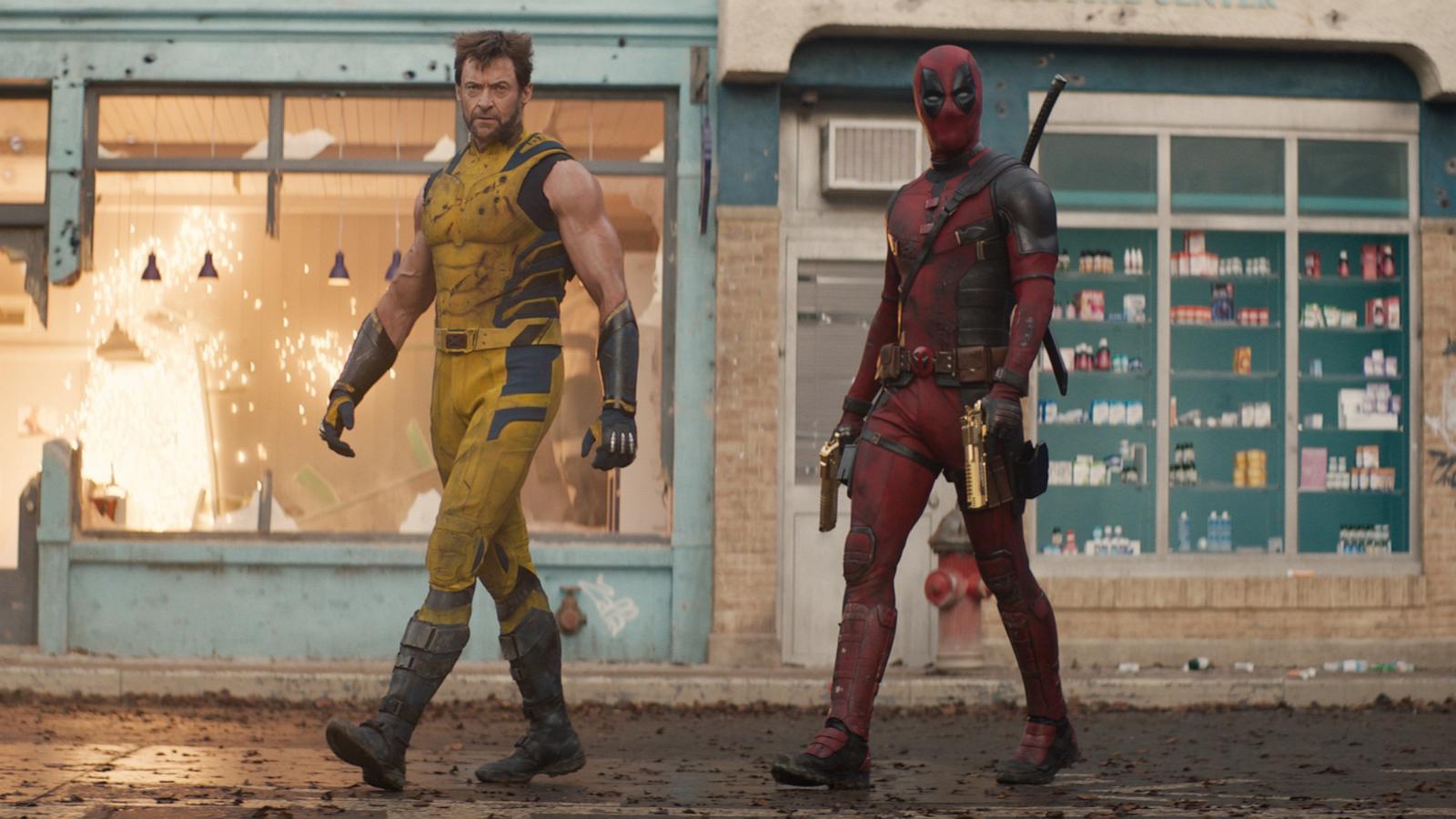 PHOTO: Hugh Jackman as Wolverine and Ryan Reynolds as Deadpool in Marvel Studios' "Deadpool & Wolverine."