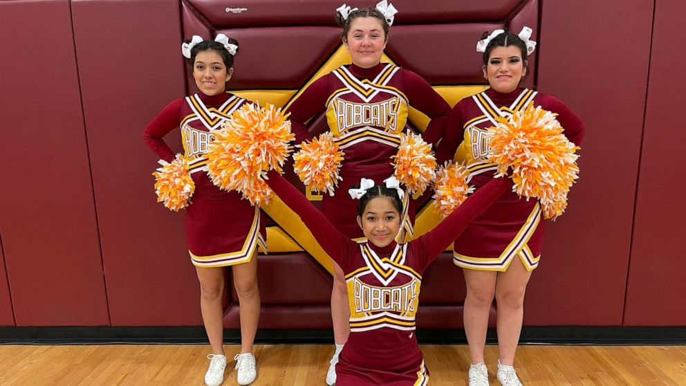 PHOTO: This year, the Iowa School for the Deaf cheer squad won the Great Plains Schools for the Deaf Cheerleading Championship for the first time.