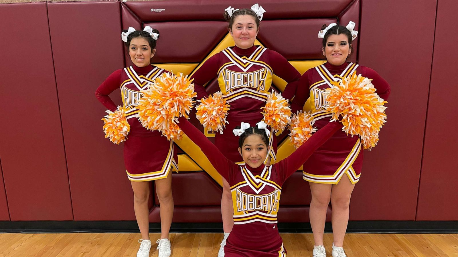 PHOTO: This year, the Iowa School for the Deaf cheer squad won the Great Plains Schools for the Deaf Cheerleading Championship for the first time.