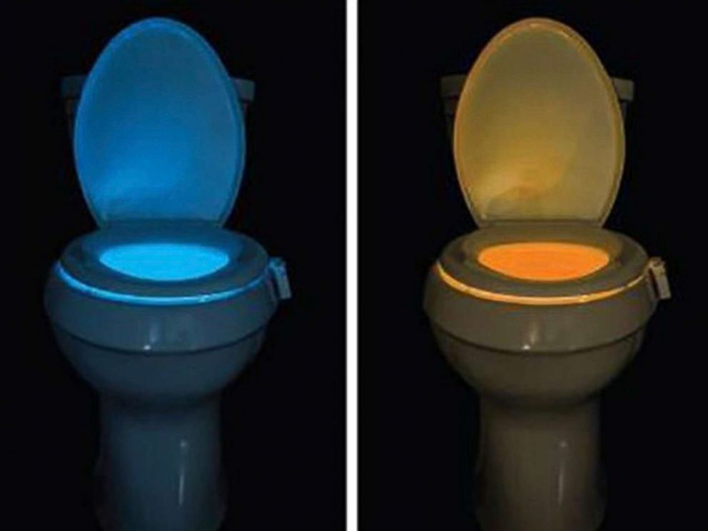 PHOTO: illumibowl: Toilet Night Light, Projector Night Light & Waterproof Shower Case