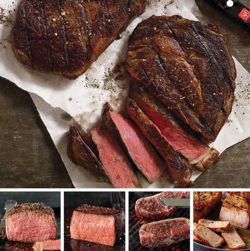 PHOTO: Omaha Steaks products are pictured here.