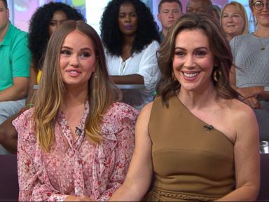 Alyssa Milano and Debby Ryan hope viewers give 'Insatiable' a chance despite backlash