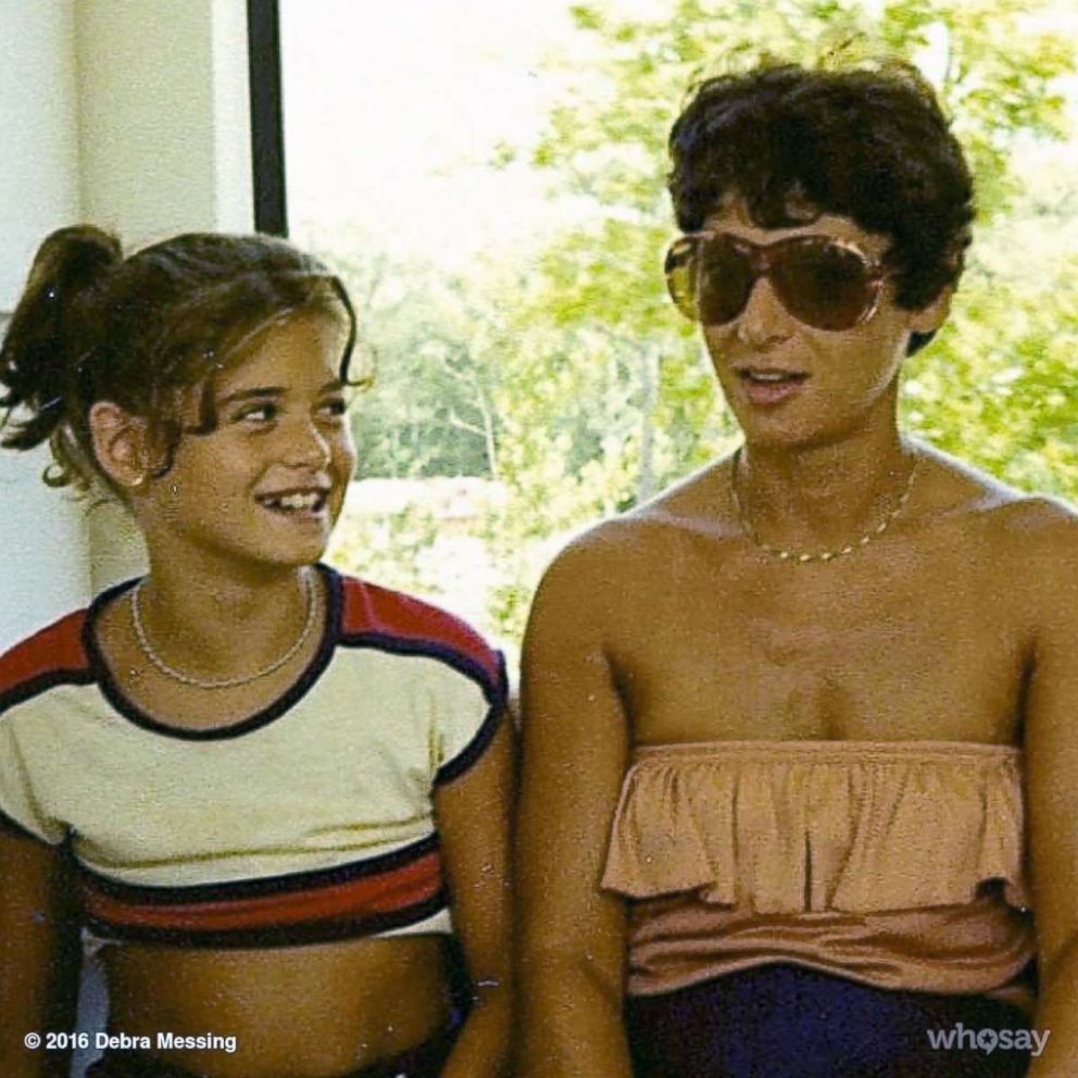 PHOTO: A teenage Debra Messing on a trip with her mom to Richmond, Virginia.