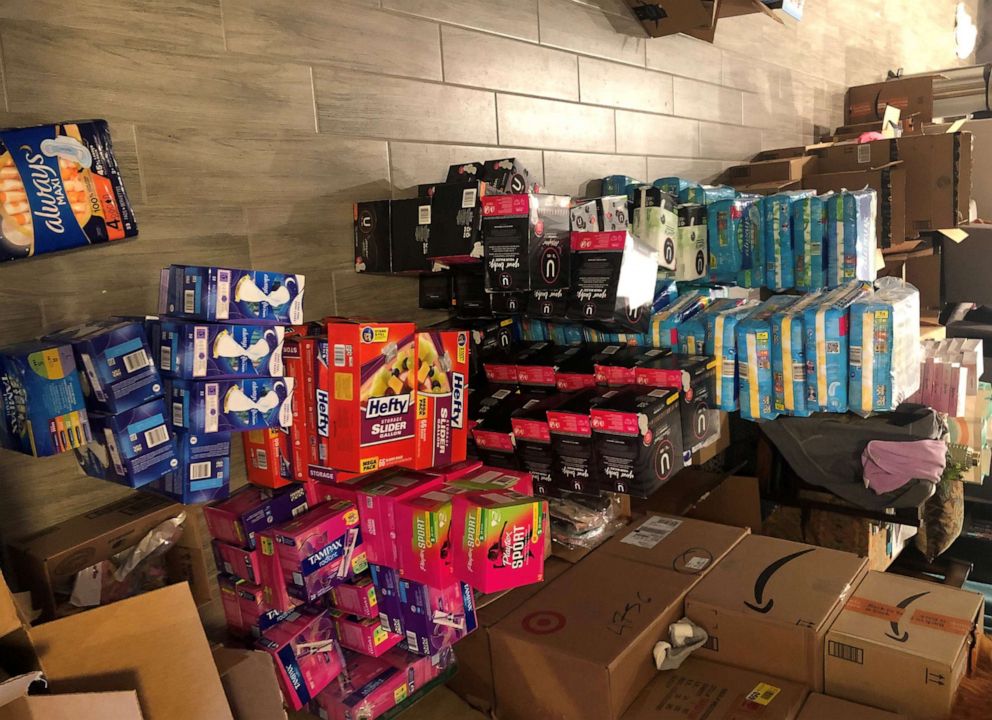 PHOTO: Kylie DeFrance, a teacher in Austin, Texas, received hundreds of donations after requesting feminine hygiene products for her students.