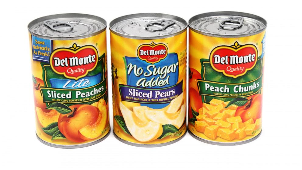 PHOTO: Canned fruit