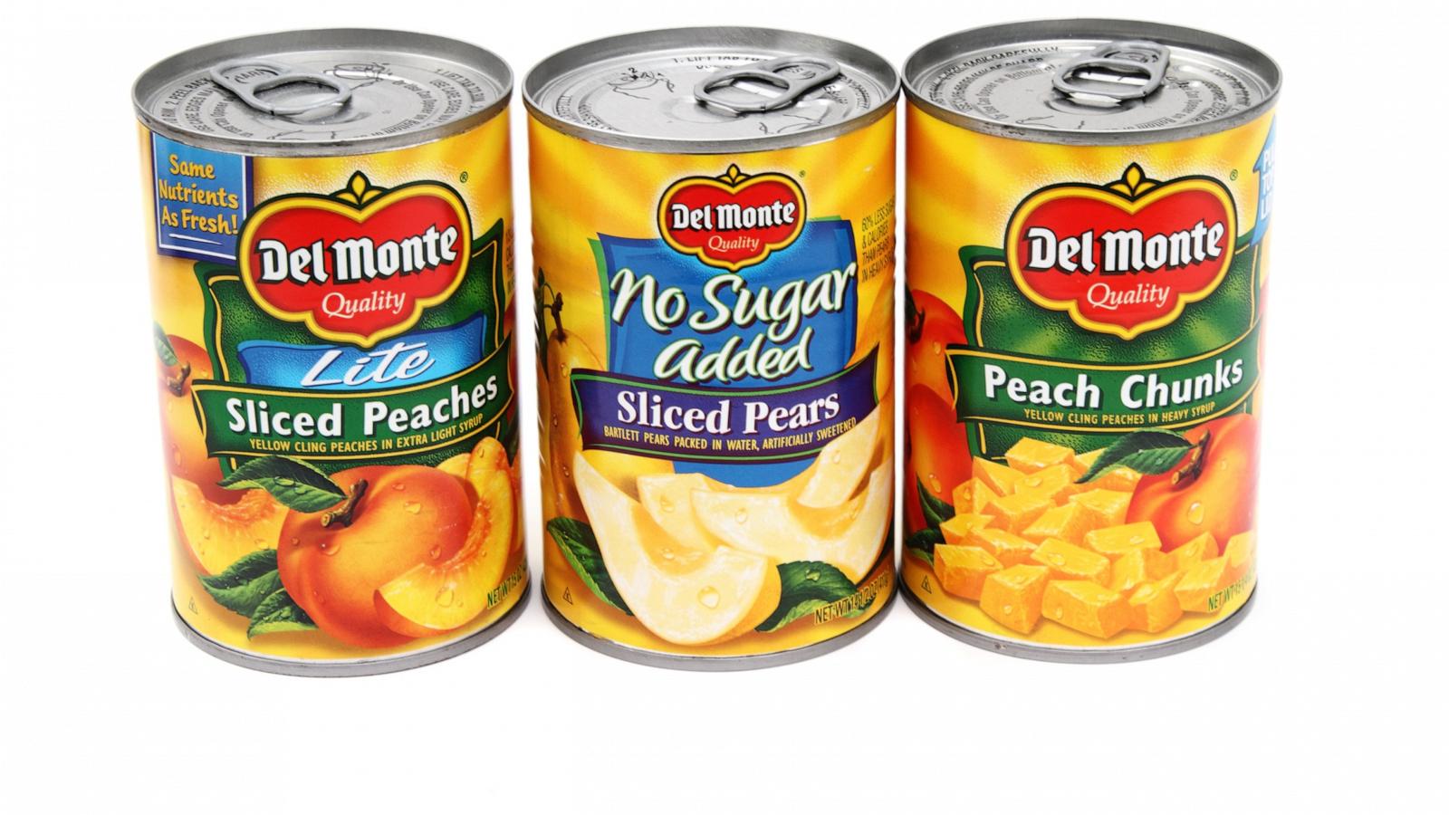 PHOTO: Canned fruit