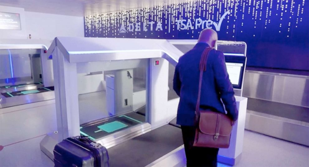 PHOTO: Delta Airlines is launching a pilot program that allows travelers to simply scan their face in order to drop their bag, pass through TSA, and board their flight.
