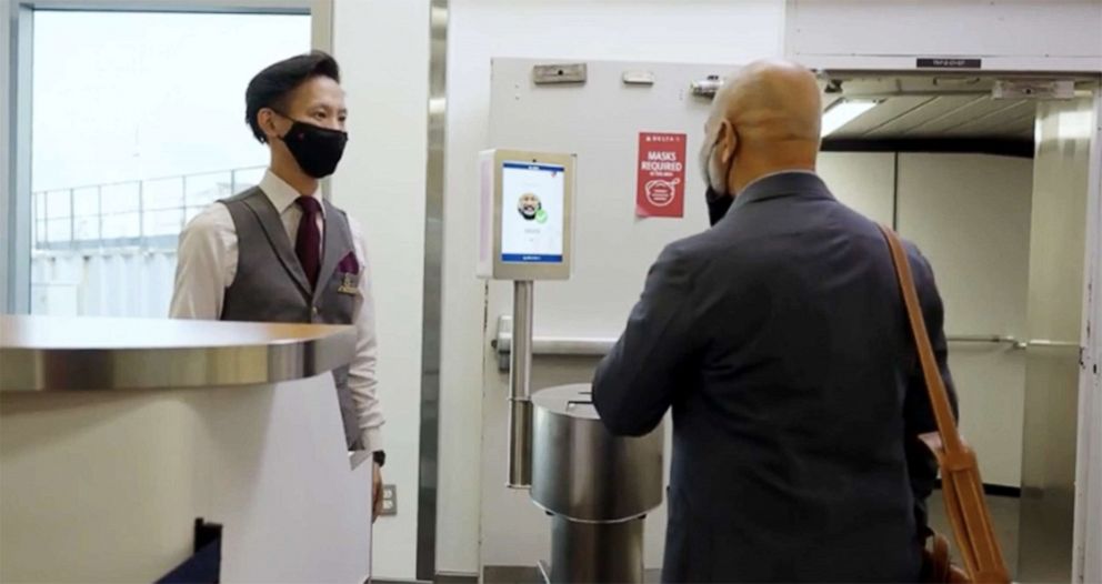 PHOTO: Delta Airlines is launching a pilot program that allows travelers to simply scan their face in order to drop their bag, pass through TSA, and board their flight.