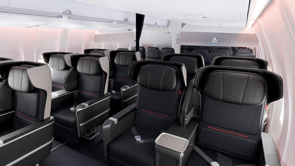 PHOTO: Delta unveils new cabin interior across its fleet.