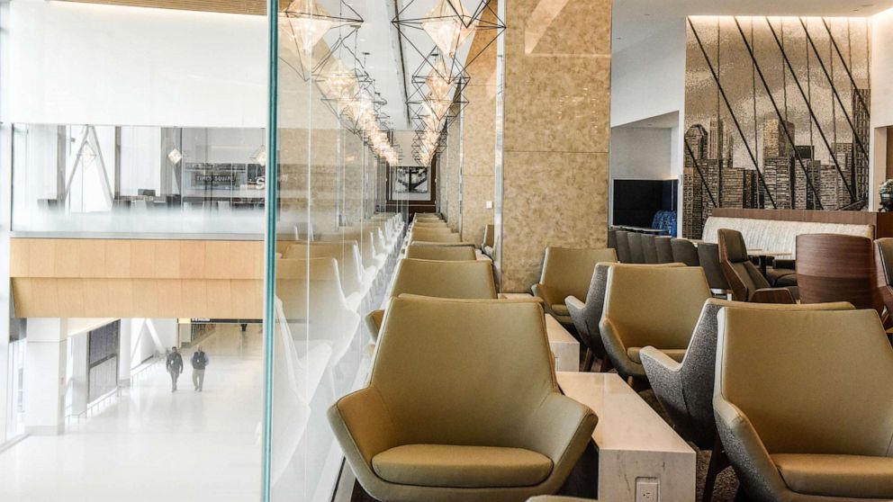 PHOTO: The Sky Lounge during a tour of Delta Air Lines Terminal C at LaGuardia Airport (LGA) in the Queens borough of New York, June 1, 2022.