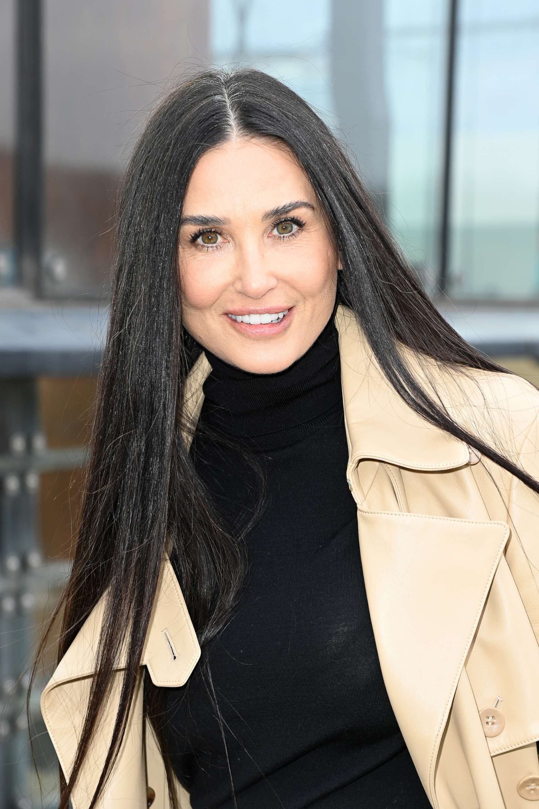 PHOTO: Demi Moore attends the Chloe Womenswear Fall/Winter 2022/2023 show as part of Paris Fashion Week, March 3, 2022, in Paris.