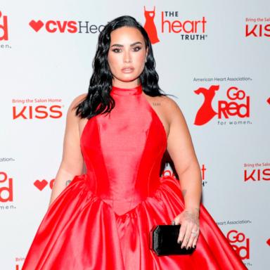 PHOTO: Demi Lovato attends The American Heart Association's Red Dress Collection Concert 2024 at Jazz at Lincoln Center, Jan. 31, 2024, in New York.