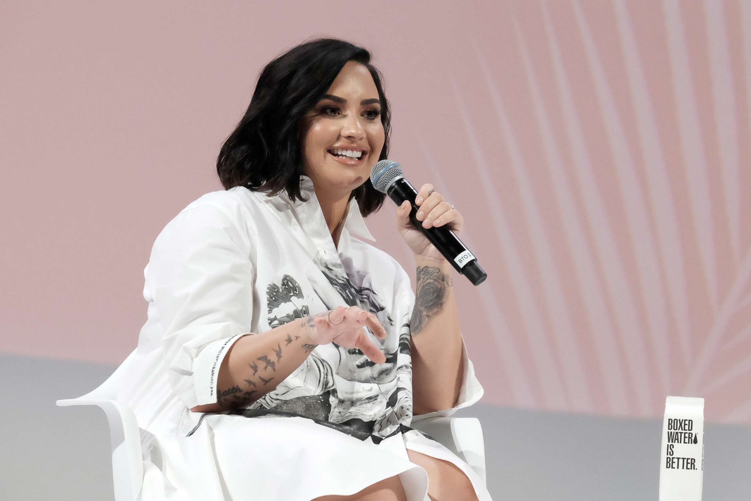 PHOTO: Singer Demi Lovato attends the 2019 Teen Vogue Summit at Goya Studios, Nov. 2, 2019 in Hollywood, Calif.