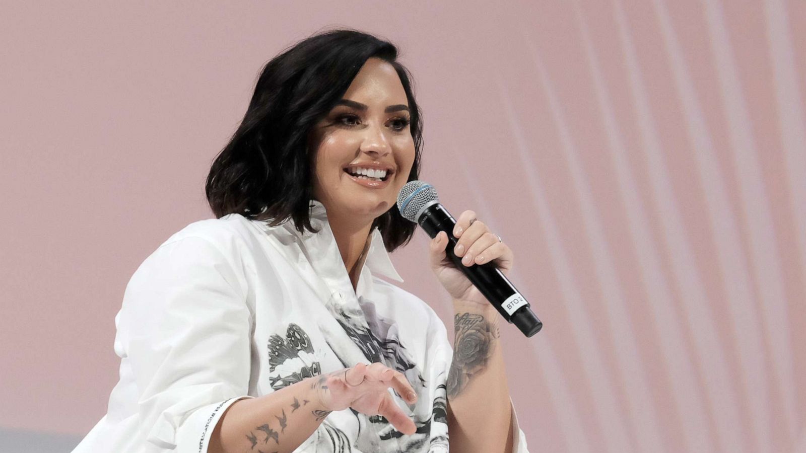 PHOTO: Singer Demi Lovato attends the 2019 Teen Vogue Summit at Goya Studios, Nov. 2, 2019 in Hollywood, Calif.