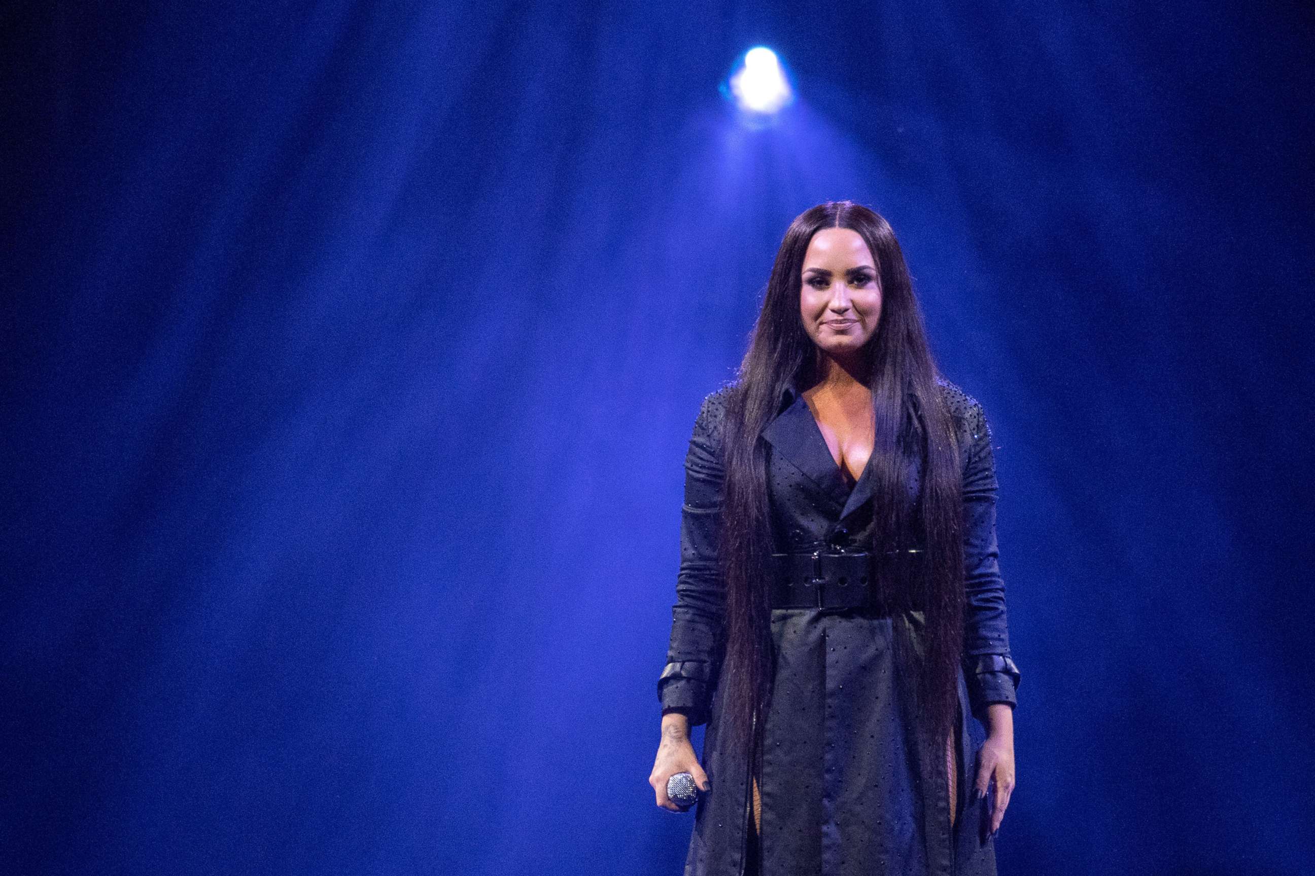 PHOTO: Demi Lovato performs, June 13, 2018 in Glasgow, Scotland.