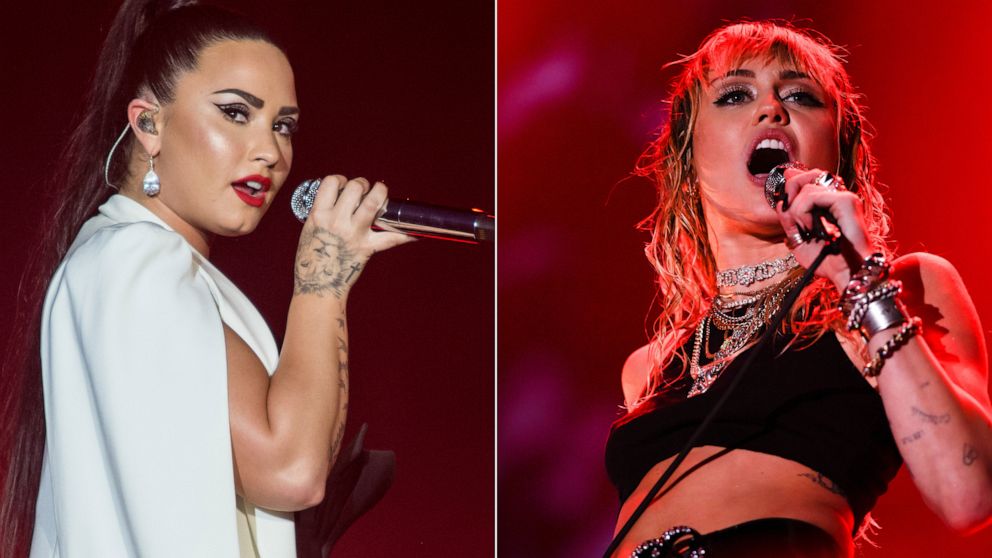 Demi Lovato Miley Cyrus Open Up About Body Image On Instagram Talk
