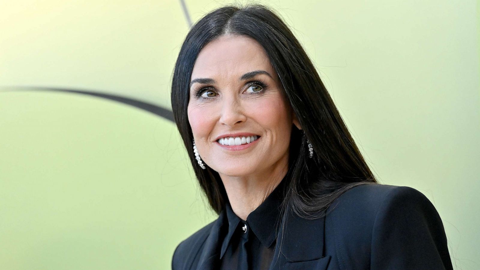 PHOTO: Demi Moore attends the Versace FW23 Show at Pacific Design Center, March 9, 2023, in West Hollywood, Calif.