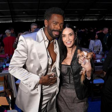 PHOTO: Colman Domingo and Demi Moore attend the Film Independent Spirit Awards, Feb. 22, 2025 in Santa Monica, Calif.