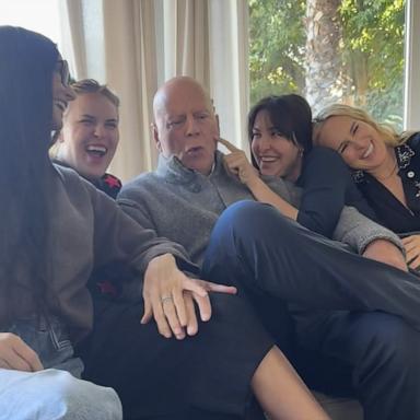 PHOTO: Demi Moore, Tallulah Willis, Bruce Willis, Scout Willis and Rumer Willis appear in this image Moore shared on Instagram.