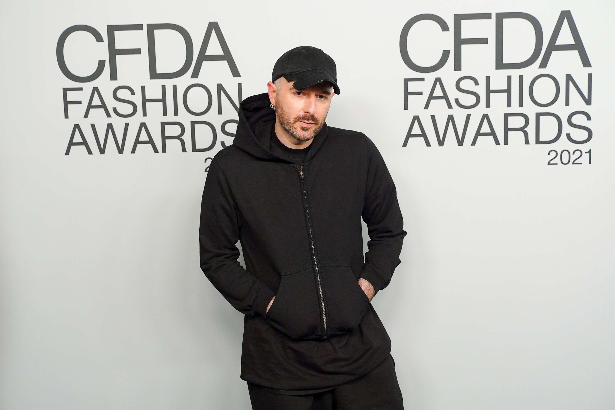 PHOTO: Demna Gvasalia attends the 2021 CFDA Fashion Awards at The Grill & The Pool Restaurants, Nov. 10, 2021, in New York City.