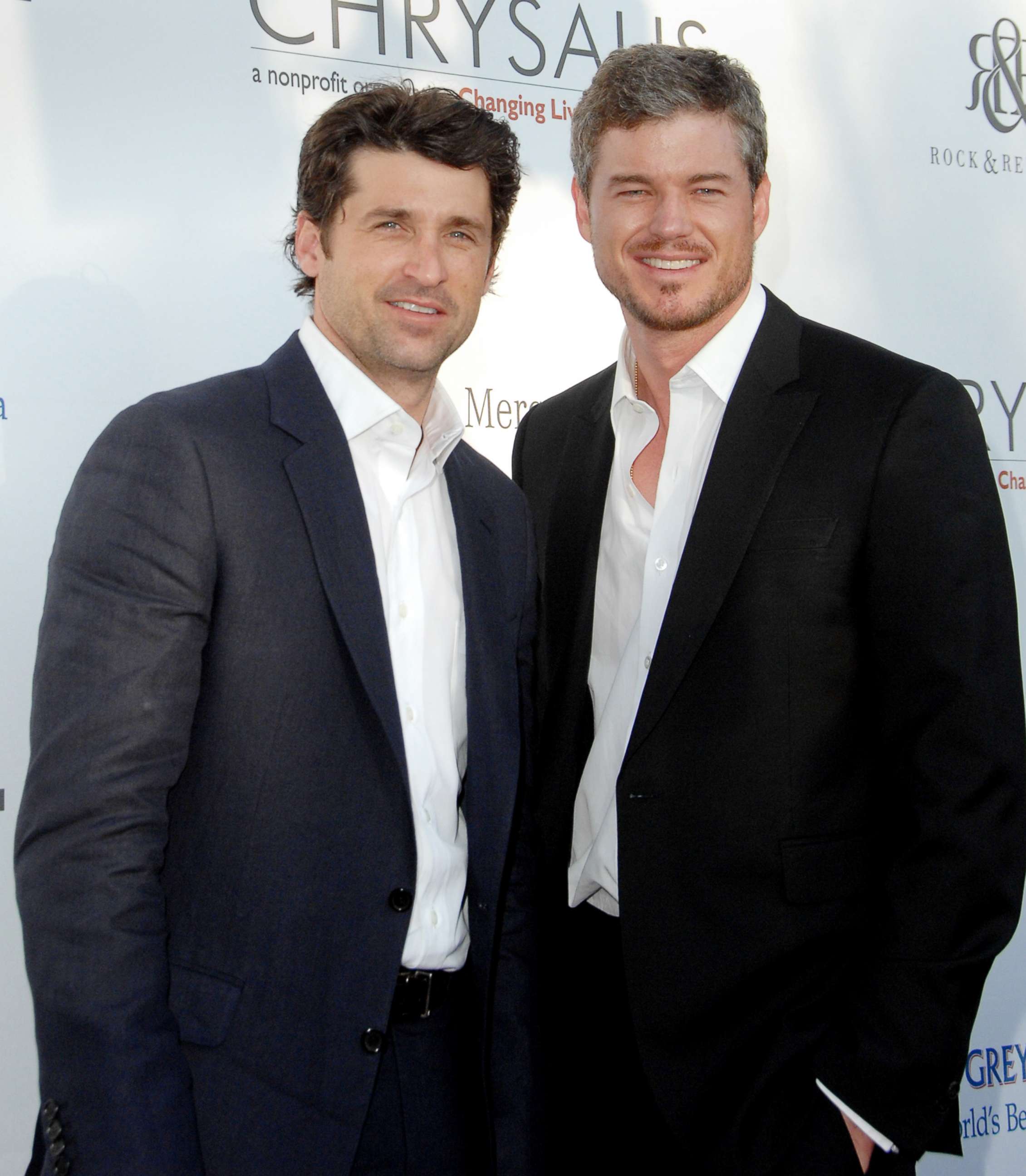 PHOTO: Patrick Dempsey and Eric Dane attend an event on June 2, 2007.